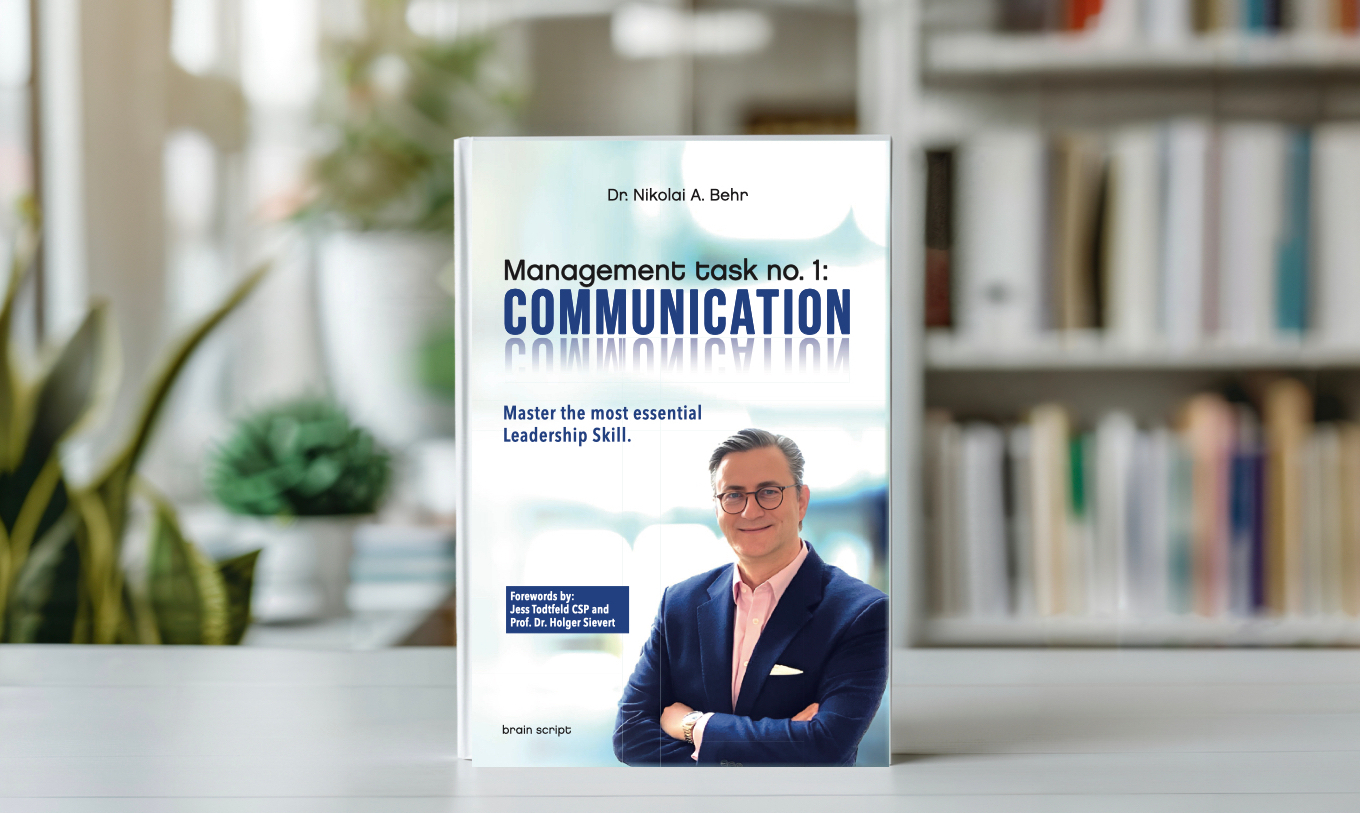 Mockup Book Cover of Management Task No. 1: Communication
