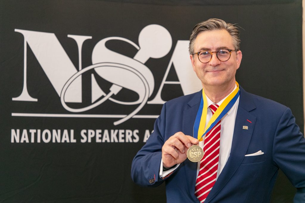 Dr. Nikolai A. Behr CSP Certified Speaking Professional 2026 Austin Texas
